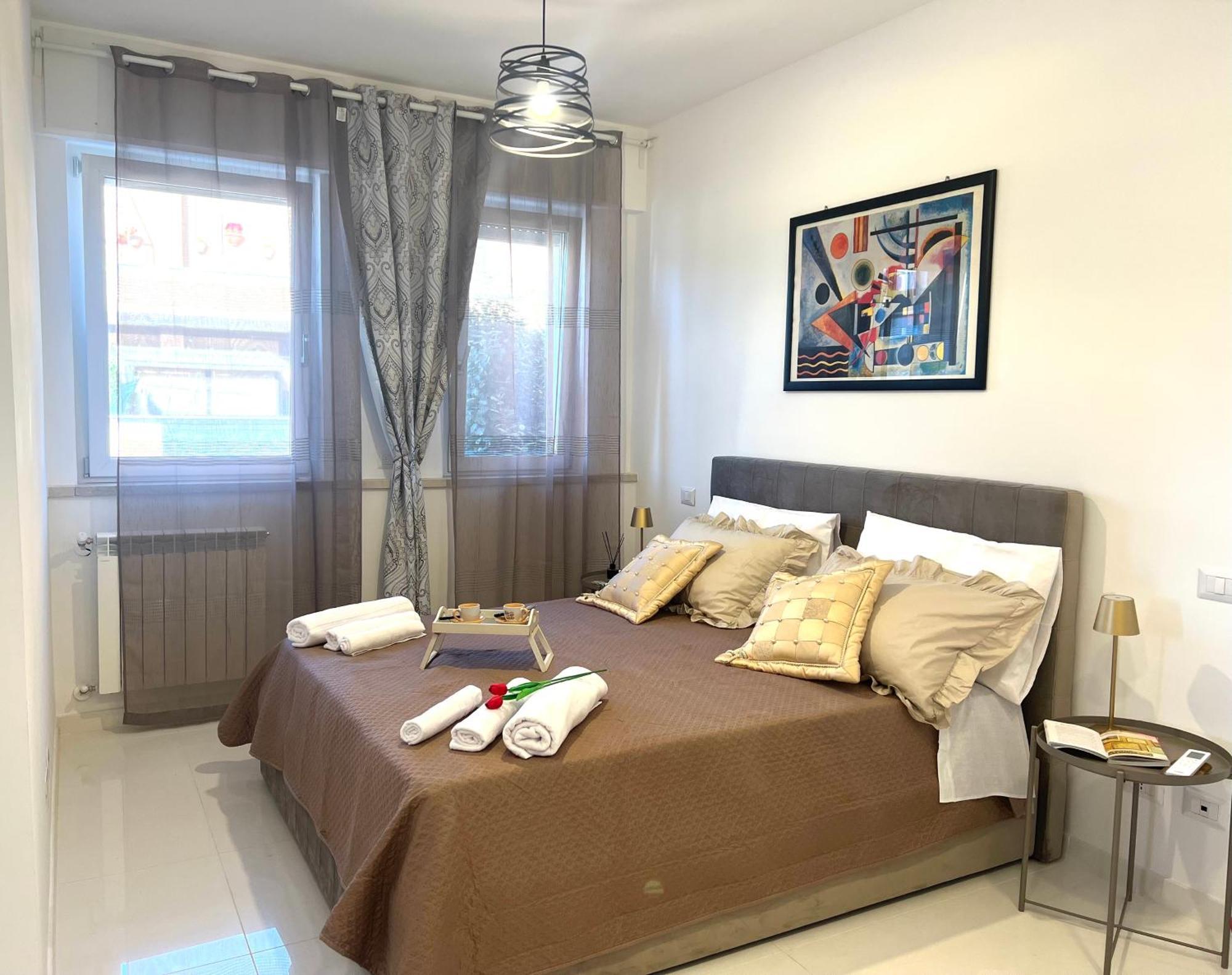 Roma Airport Sky Apartments Fiumicino Dış mekan fotoğraf