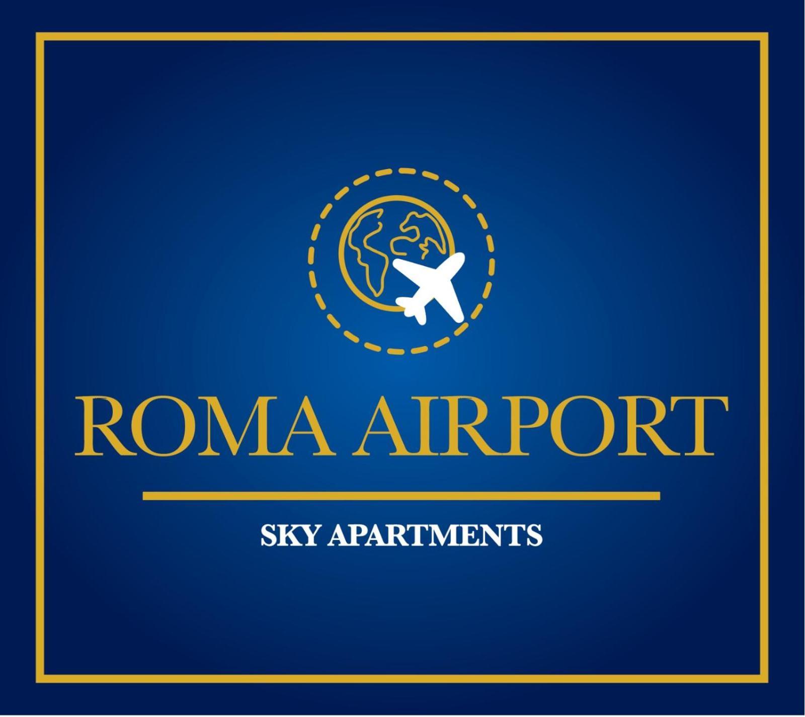 Roma Airport Sky Apartments Fiumicino Dış mekan fotoğraf