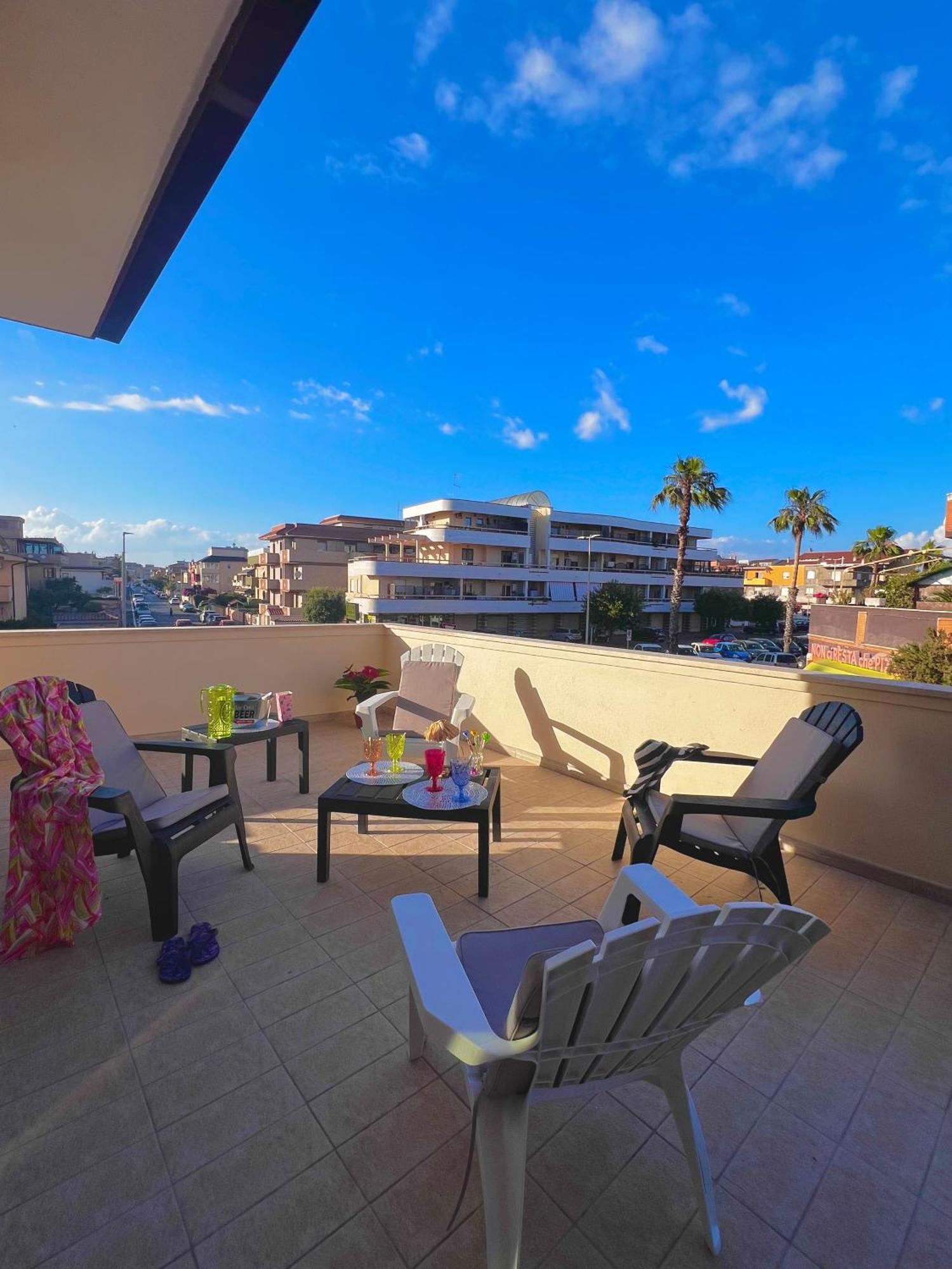Roma Airport Sky Apartments Fiumicino Dış mekan fotoğraf